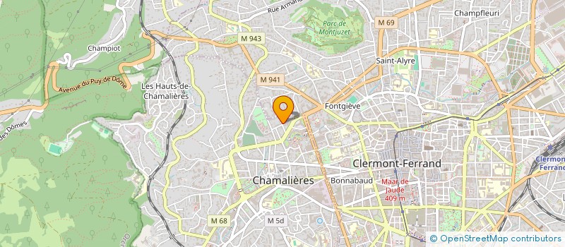 localisation de l'entreprise MADAME PERRINE TRONCHE  CHAMALIERES