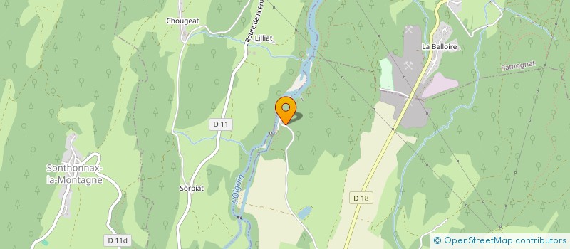 localisation de l'entreprise MADAME PERRINE VAN DER ZWAAG  IZERNORE