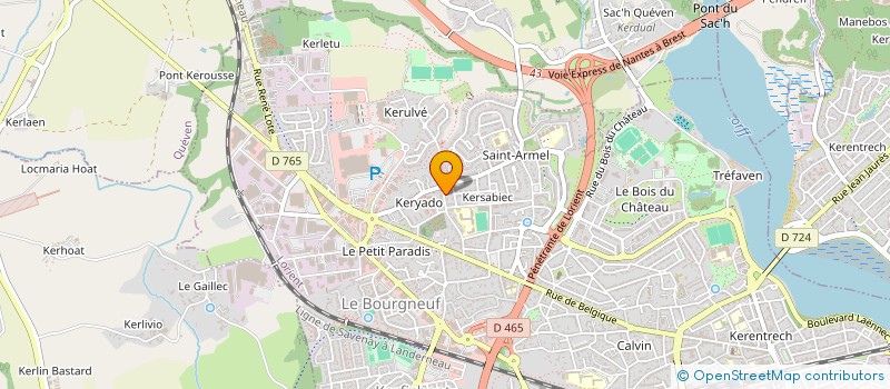 localisation de l'entreprise MADAME PERRINE VIEILLARD BARON  LORIENT