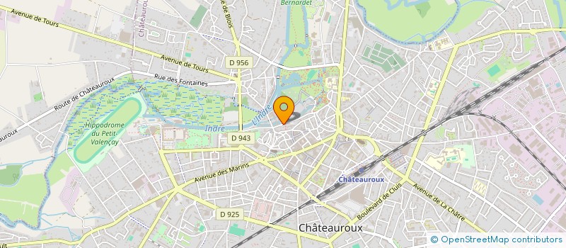 localisation de l'entreprise MADAME PERRINE VILLAIN à CHATEAUROUX