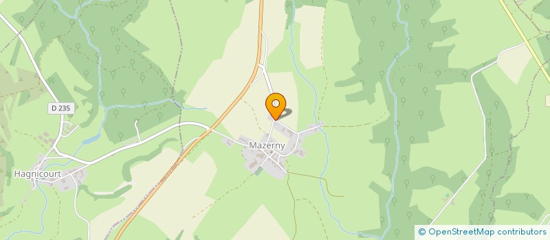 localisation de l'entreprise MADAME PERRINE VUIBERT  MAZERNY