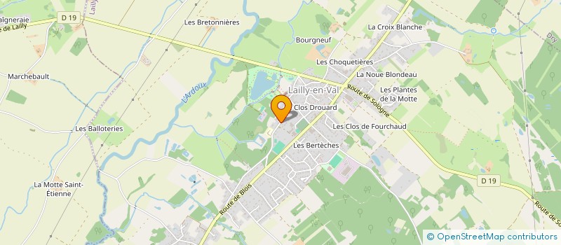 localisation de l'entreprise MADAME PERRINE VUKOVIC  MEUNG-SUR-LOIRE