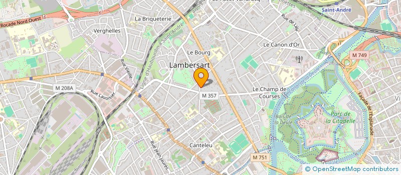 localisation de l'entreprise MADAME PERRINE WOJTINEK à LAMBERSART