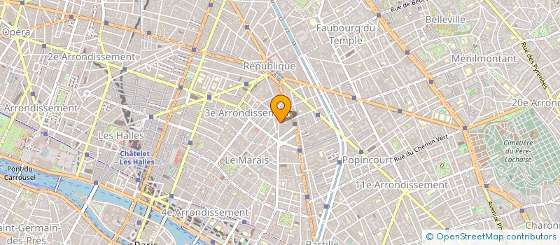 localisation de l'entreprise MADAME PERVENCHE BERES  PARIS