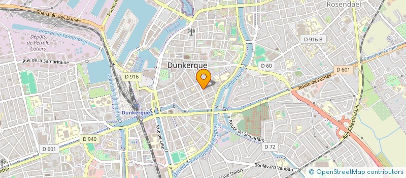 localisation de l'entreprise MADAME PETERS PETERS GWENDOLINE à DUNKERQUE