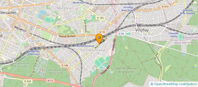 localisation de l'entreprise MADAME PETRA CONZE à VERSAILLES
