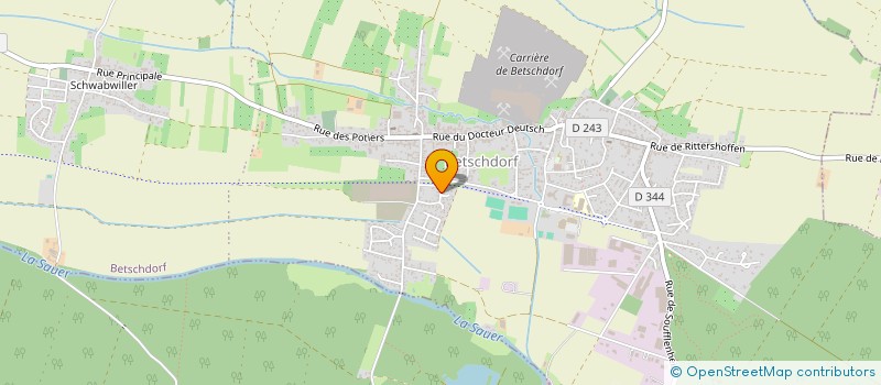 localisation de l'entreprise MADAME PETRA GRAF à BETSCHDORF