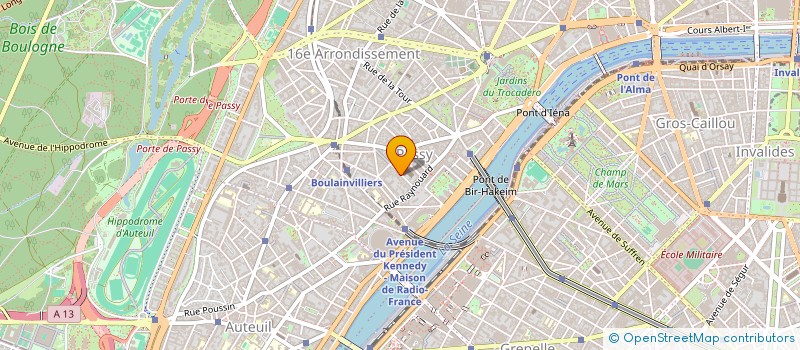 localisation de l'entreprise MADAME PETRA KALLSBACK  PARIS