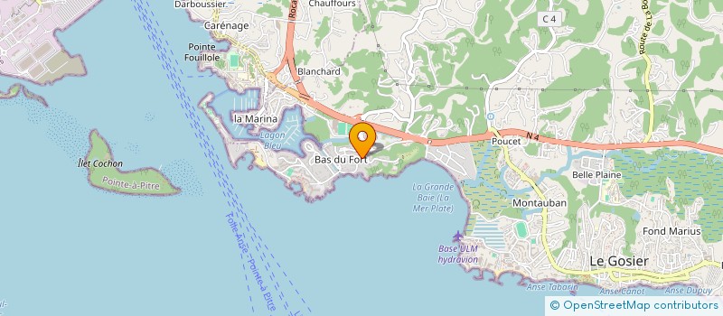 localisation de l'entreprise MADAME PETRA MARIAN  LE GOSIER