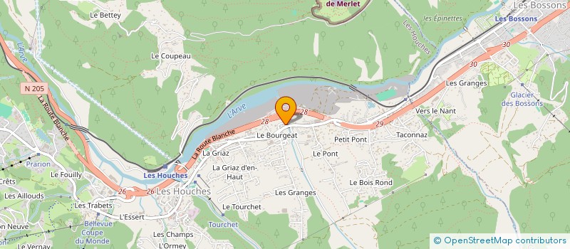 localisation de l'entreprise MADAME PETRA MILES  LES HOUCHES