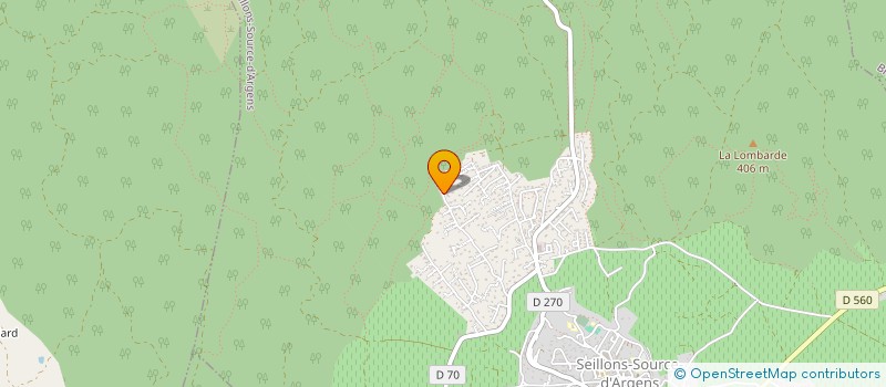 localisation de l'entreprise MADAME PETRA MITLOHNEROVA  SEILLONS-SOURCE-D'ARGENS