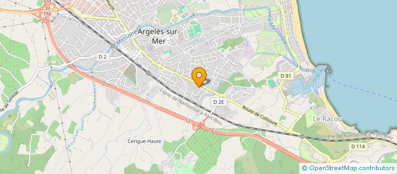 localisation de l'entreprise MADAME PETRA PRASILOVA  ARGELES-SUR-MER