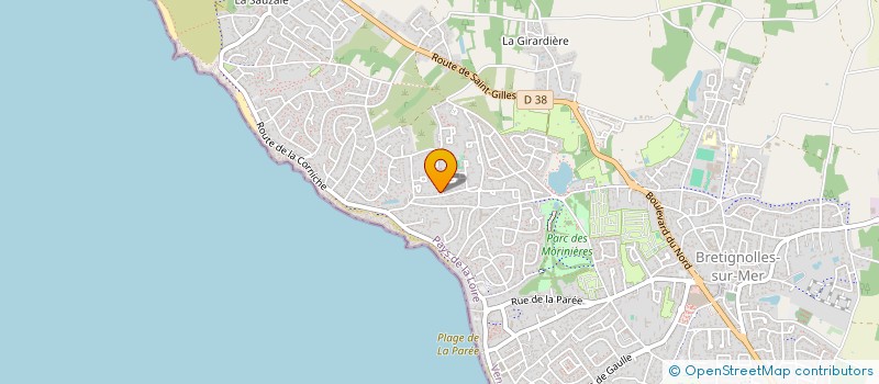 localisation de l'entreprise MADAME PETRA ROTHBRUST à BRETIGNOLLES-SUR-MER