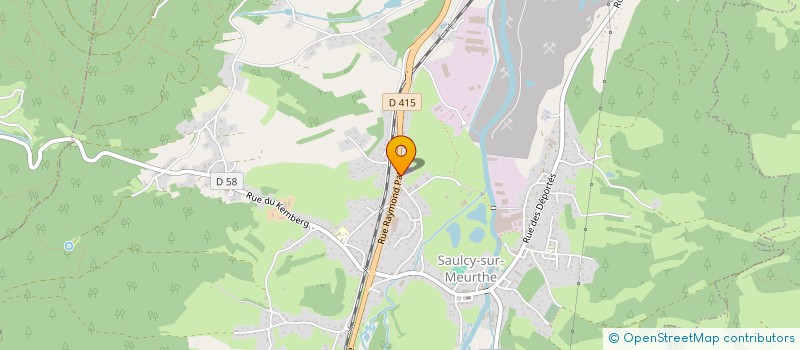 localisation de l'entreprise MADAME PETRONELA-LAURA MORAR  SAULCY-SUR-MEURTHE
