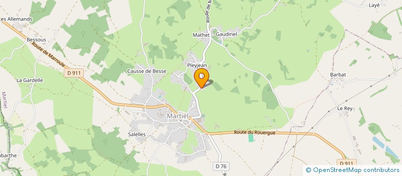 localisation de l'entreprise MADAME PETRONELLA PRICE  MARTIEL