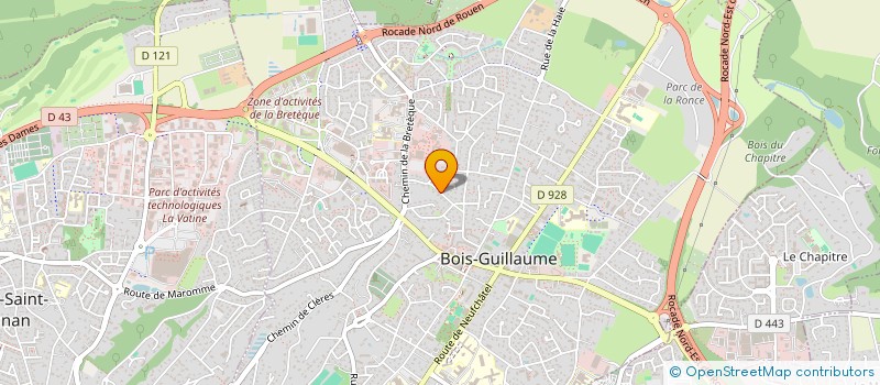 localisation de l'entreprise MADAME PETRONILLE BONE à BOIS-GUILLAUME