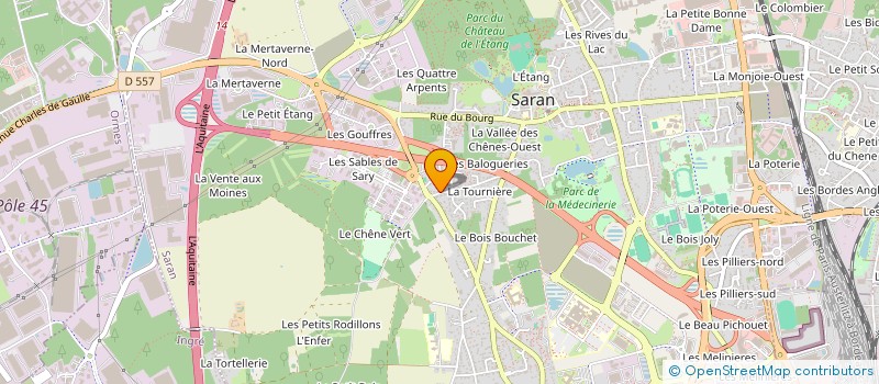 localisation de l'entreprise MADAME PETRONILLE BOUTTIER  SARAN