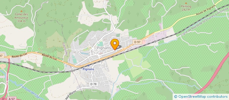 localisation de l'entreprise MADAME PETRONILLE FILISETTI à PIGNANS