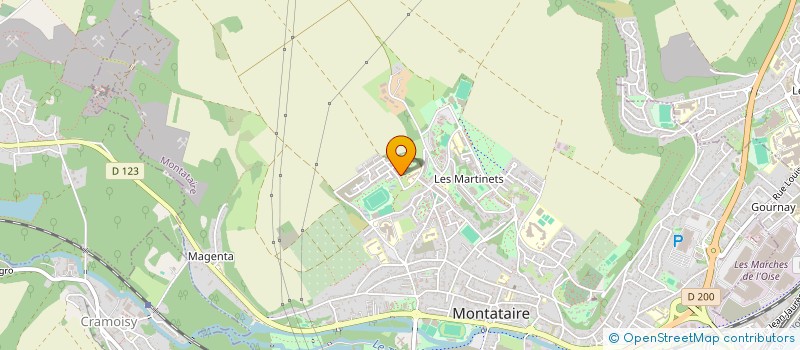 localisation de l'entreprise MADAME PETRUTA NASTASESCU  MONTATAIRE