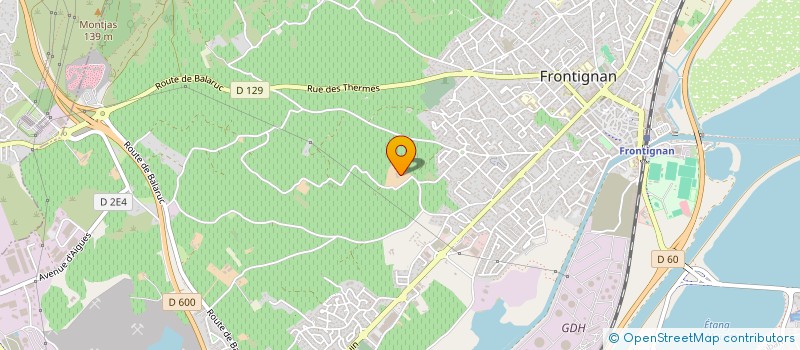 localisation de l'entreprise MADAME PETYA MIHAYLOVA à FRONTIGNAN