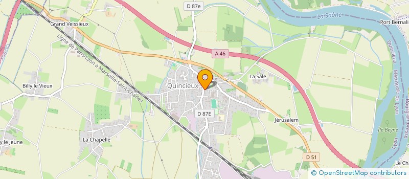 localisation de l'entreprise MADAME PETYA PETKOVA  QUINCIEUX