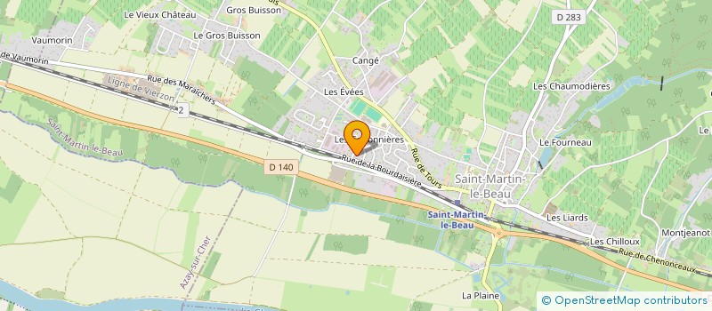 localisation de l'entreprise MADAME PEUYA DIAW  SAINT-MARTIN-LE-BEAU