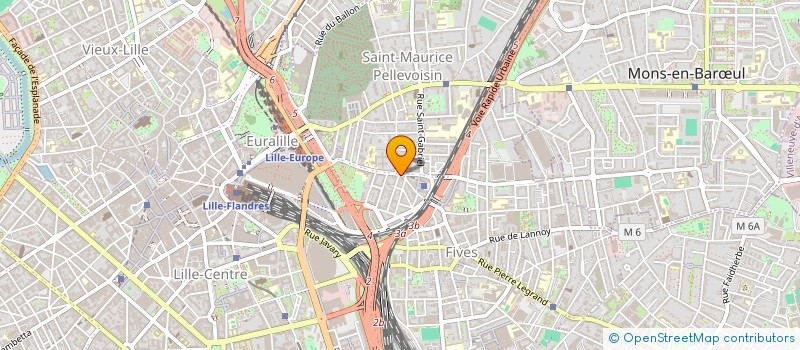 localisation de l'entreprise MADAME PHABIOLA TSOPMO MOUKAM à LILLE