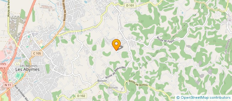 localisation de l'entreprise MADAME PHAEDRA HOURLIER à LES ABYMES