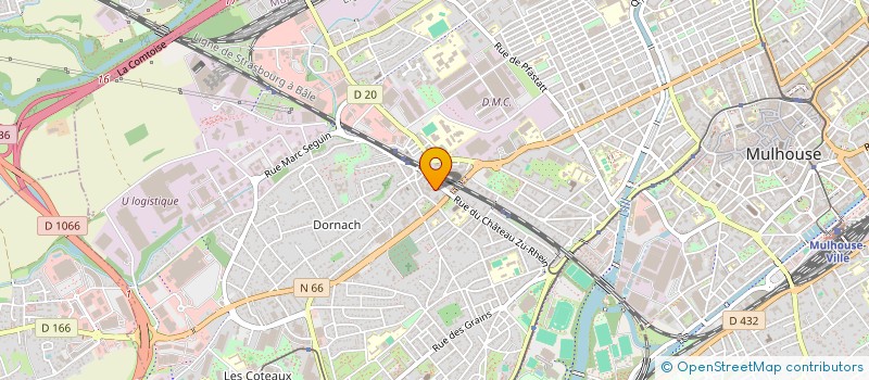 localisation de l'entreprise MADAME PHAKHAMON WORRACHOTNARUENAT  MULHOUSE