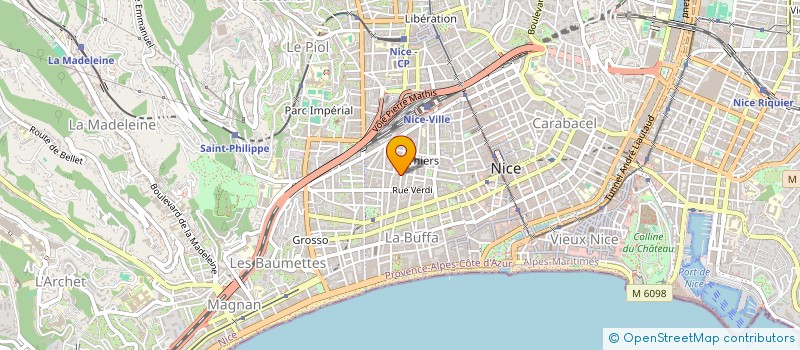 localisation de l'entreprise MADAME PHAN HUONG THAO VU à NICE