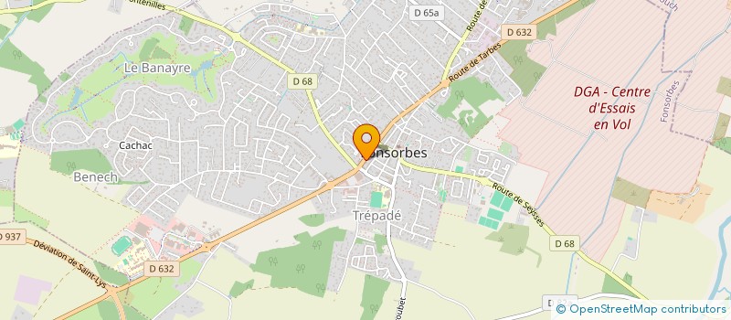 localisation de l'entreprise MADAME PHAN SOK  FONSORBES