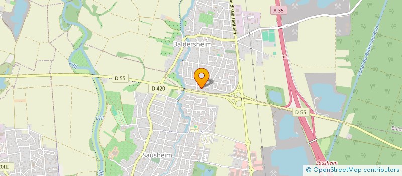 localisation de l'entreprise MADAME PHAN THU THAO SOLENE LE  BALDERSHEIM