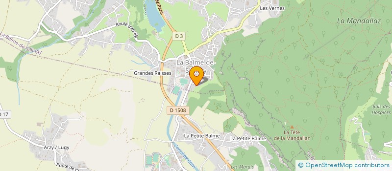localisation de l'entreprise MADAME PHANAT LAINTHAVILAY à EPAGNY METZ-TESSY