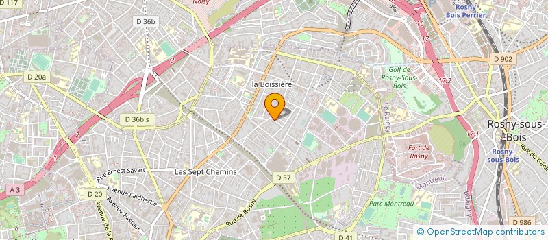 localisation de l'entreprise MADAME PHARLONNE SANMIE KENGNE à MONTREUIL