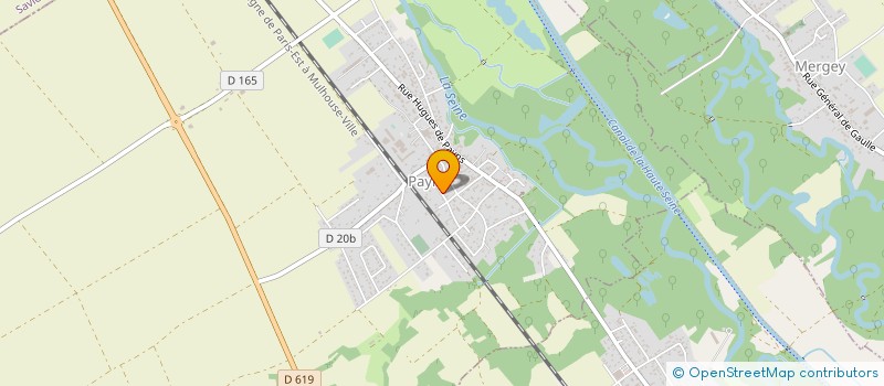 localisation de l'entreprise MADAME PHELINE VOGEL  SAINT-FLAVY