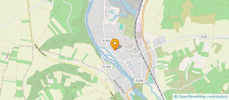 localisation de l'entreprise MADAME PHIKUNTHONG SICHATI  CHAMPS-SUR-YONNE