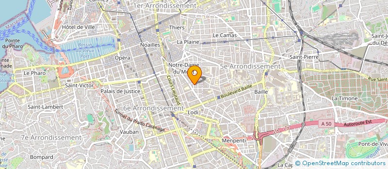 localisation de l'entreprise MADAME PHILIPPA SCHMITT  MARSEILLE