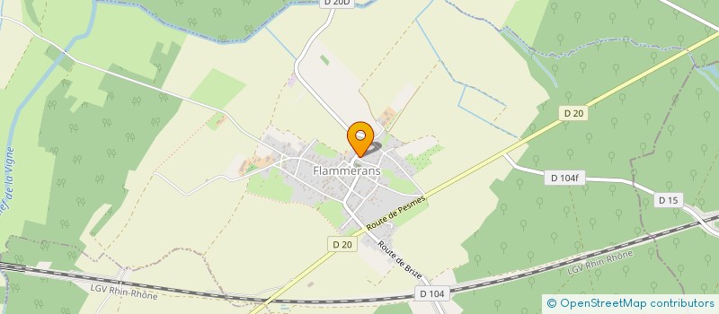 localisation de l'entreprise MADAME PHILIPPE DRUET  FLAMMERANS