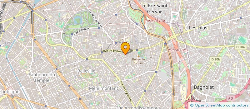 localisation de l'entreprise MADAME PHILIPPE LABROSSE  PARIS