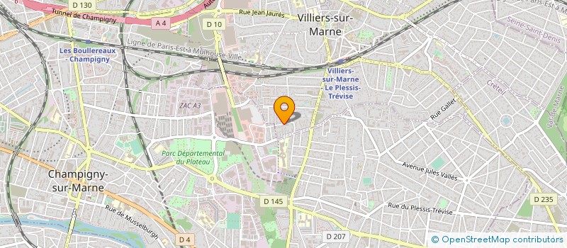 localisation de l'entreprise MADAME PHILIPPEROGER DEMAILLE à VILLIERS-SUR-MARNE