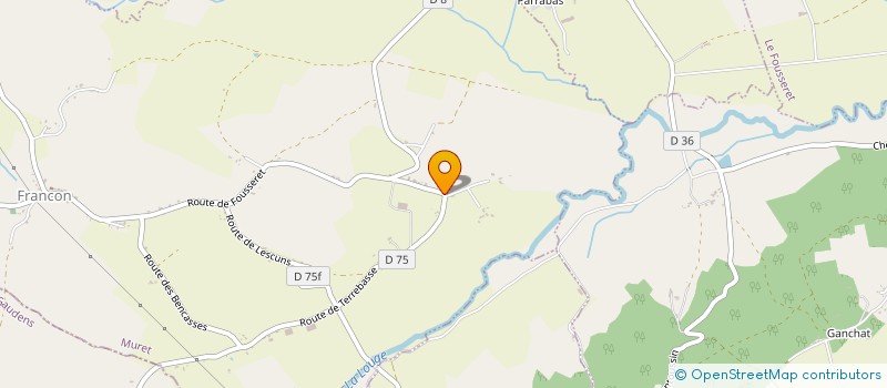 localisation de l'entreprise MADAME PHILIPPINE AUBERT  TERREBASSE