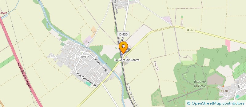 localisation de l'entreprise MADAME PHILIPPINE BERDON  LOIVRE