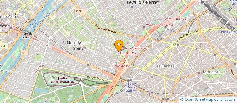 localisation de l'entreprise MADAME PHILIPPINE BOSSARD à NEUILLY-SUR-SEINE