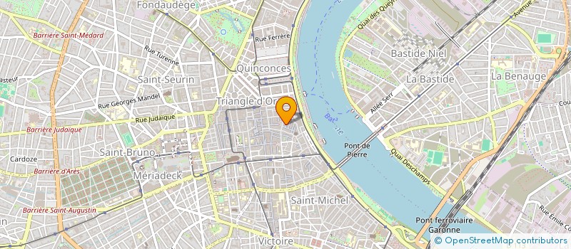 localisation de l'entreprise MADAME PHILIPPINE BROUSTET à BORDEAUX