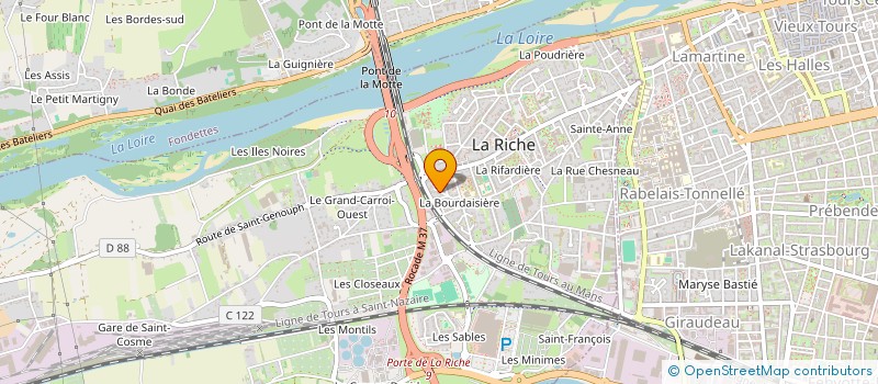 localisation de l'entreprise MADAME PHILIPPINE CADOUX  PARNE-SUR-ROC