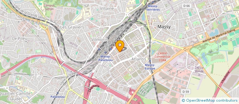 localisation de l'entreprise MADAME PHILIPPINE CAPARIN à ANTONY