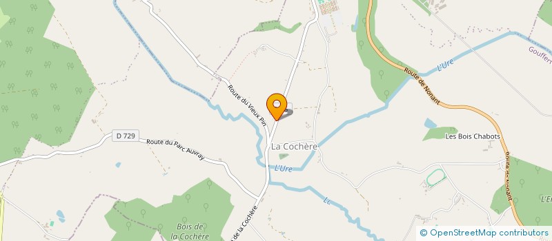 localisation de l'entreprise MADAME PHILIPPINE CARLO  GOUFFERN EN AUGE