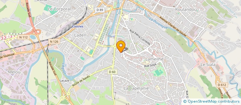 localisation de l'entreprise MADAME PHILIPPINE CICCAZZO à CASTRES
