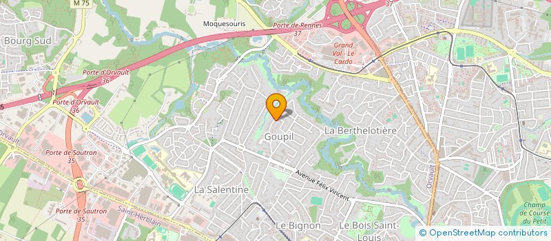 localisation de l'entreprise MADAME PHILIPPINE COLINS à ORVAULT