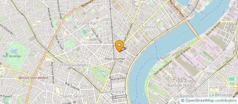 localisation de l'entreprise MADAME PHILIPPINE COUTOU  BORDEAUX